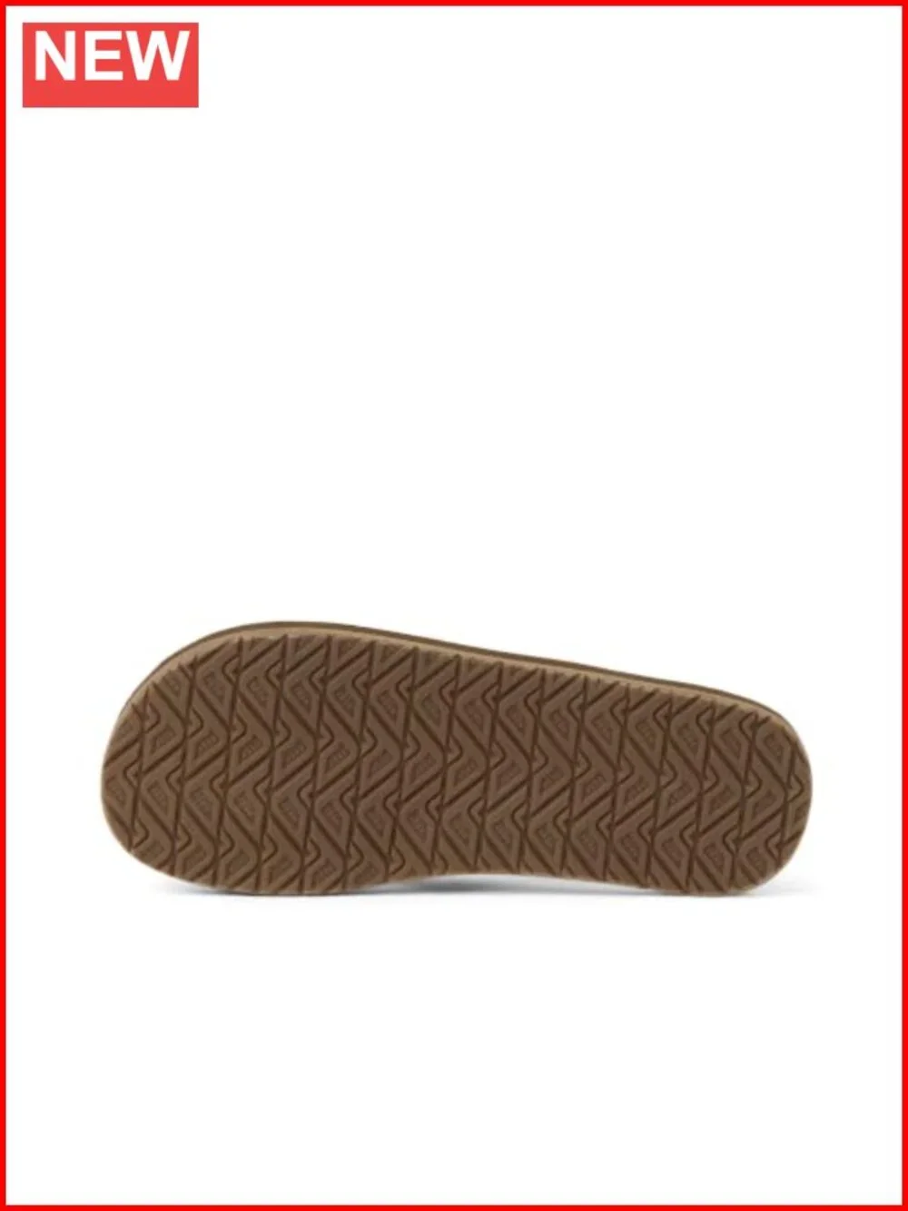 Leather Flip Flops with Recycled PET Lining, Non-Marking Rubber Sole